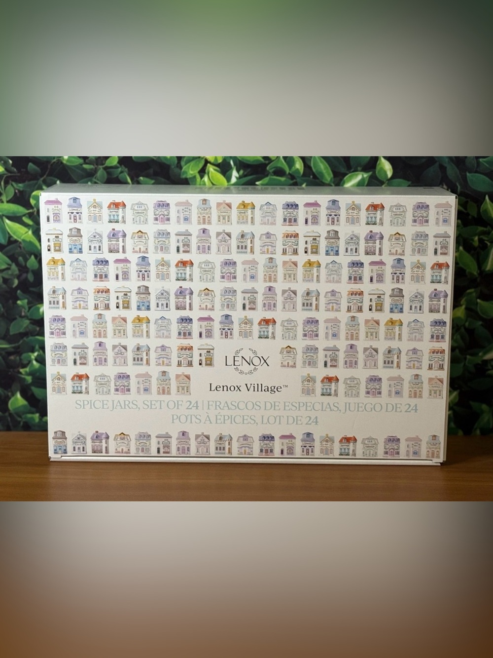 -NEW & IN HAND- 2024 Lenox Spice Village 24 Jar Full Collection Complete Set